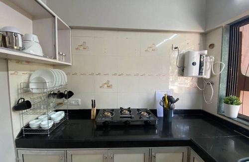 Ranwar Apartment | Hidden Gem with Private Terrace in Bandra Westn