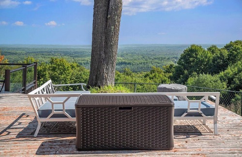 Alanson House | High In The Tress Overlooking Multiple Lakes