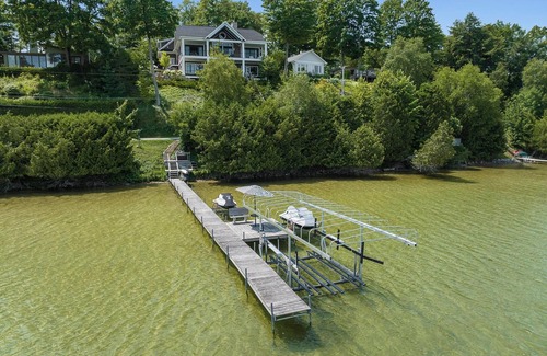 Petoskey Cottage | High Point on Crooked Lake - Private Crooked Lake Frontage and Endless Views!