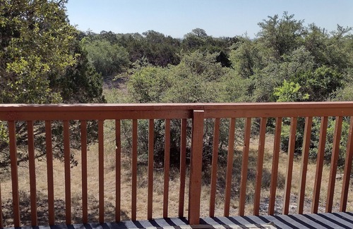 Dripping Springs House | High Top View-nestled amongst the tops of the Oaks