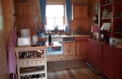 Reichenau Cabin | Hiking/Ski/Mountain hut "Violets building" at Falkertsee with panoramic sauna