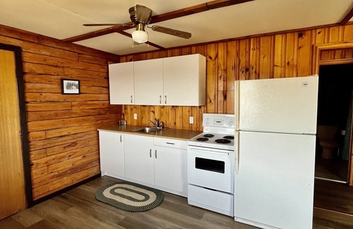 Sioux Narrows Nestor Falls Cabin | Hill Top Cabin with Stunning Lake View shared Hot tub and Sauna!