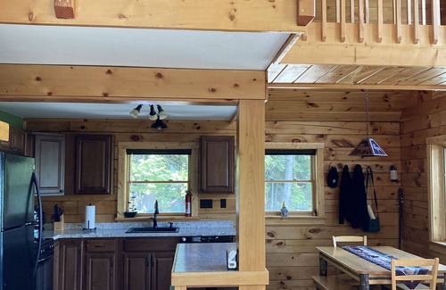 Schroon Lake Cabin | Hillside ADK Log Cabin with beautiful Schroon Lake views - 5 minutes to village!
