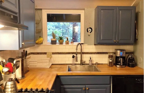Guerneville Cottage | Hillside Retreat in the Redwoods w/Hot Tub, Pet-Friendly