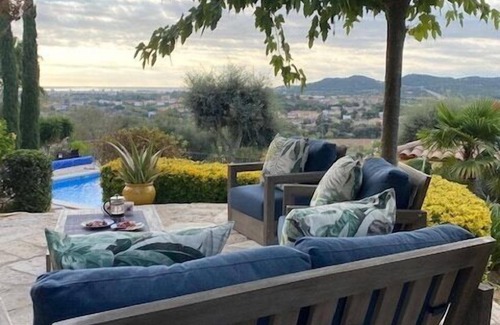 Calonge Villa | Hillside villa, magnificent views, heated private pool, short walk to village