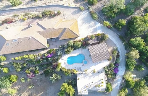 Morro Hills House | Hilltop 360° ocean to mountain view, pool, spa, orchard, lush gardens Sanctuary