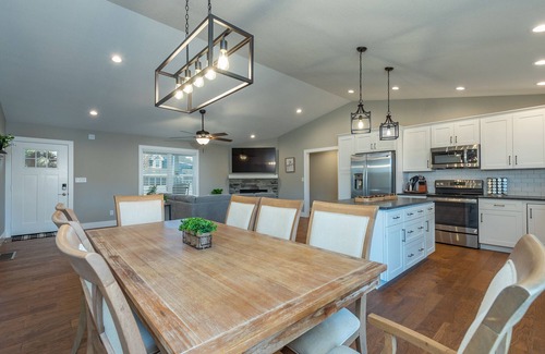 Weaverville House | Hilltop Haven - Game room - Fireplace - 15 To Downtown Asheville
