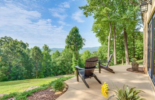 Lynn House | Hilltop Home with Hot Tub and Views Blue Ridge Mtn