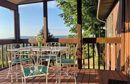 Morton House | Hilltop, relax and enjoy nature's aviary atop the Endless Mountains.