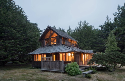 Mendocino House | Hinoki House built by Japanese Master Artisan featured in Sunset Magazine