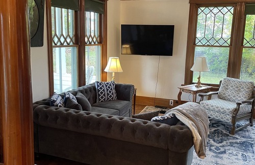 Stevensville Cottage | Historic 2 bedroom home in downtown Stevensville. Pet friendly! RV parking