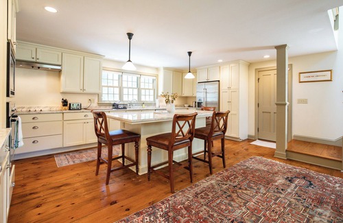 Clinton House | Historic Coastal Home Marsh Views Pet-Friendly