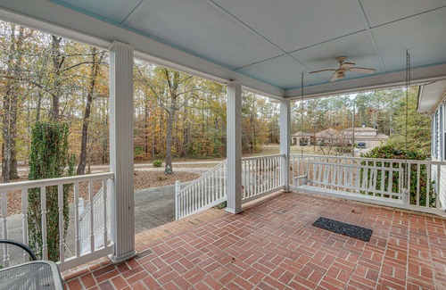 Covington Cottage | Historic Covington Getaway w/Fireplace & Yard!