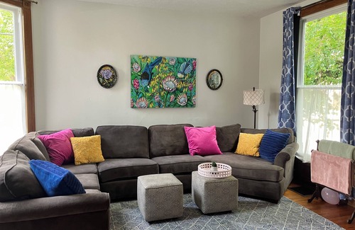 Shelbyville House | Historic home freshly renovated on the Bourbon Trail