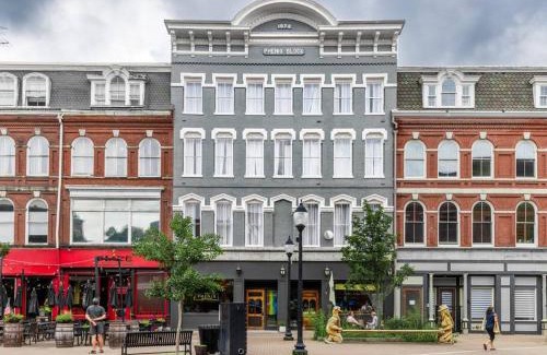 Bangor Apartment | Historic Hotel, King Bed, Market Square View, Room # 201