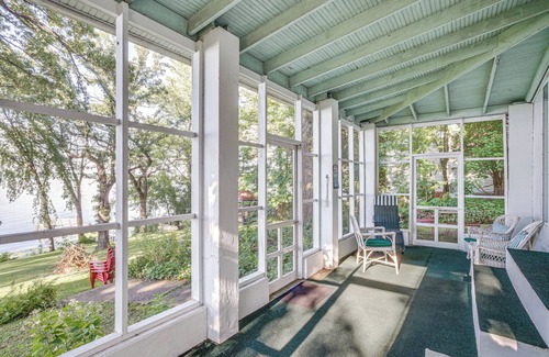 Ripon House | Historic Lakefront Home w/Dock on Green Lake!