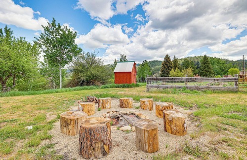Garden Valley House | Historic 'McBride House' in Garden Valley Mtns!
