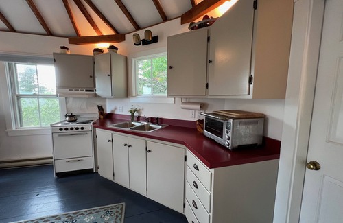 Port Clyde Cottage | Historic Octagon-Shaped Cottage Overlooking Port Clyde Harbor