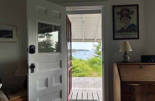 Port Clyde Cottage | Historic Octagon-Shaped Cottage Overlooking Port Clyde Harbor