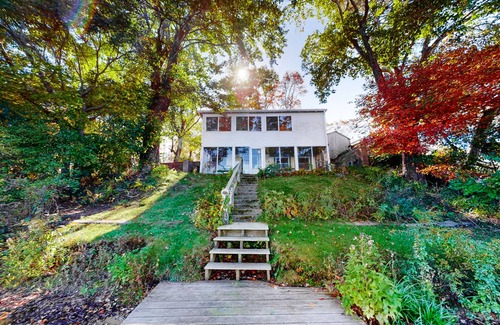 Plymouth House | Historic Plymouth Lakefront Home w/Fast WiFi, Lake Access, and Small Dock