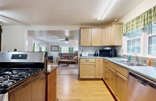 Sylva Cabin | Historic, private log cabin w/deck, fireplace & wood stove - one dog OK