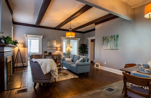 Wildwood Apartment | Historic Riverfront 2 Bedroom 2 Bath - Rustic Charm!