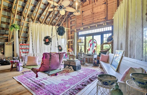 Wallburg House | Historic Winston-Salem Guest Barn on Farm!