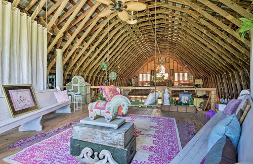 Wallburg House | Historic Winston-Salem Guest Barn on Farm!