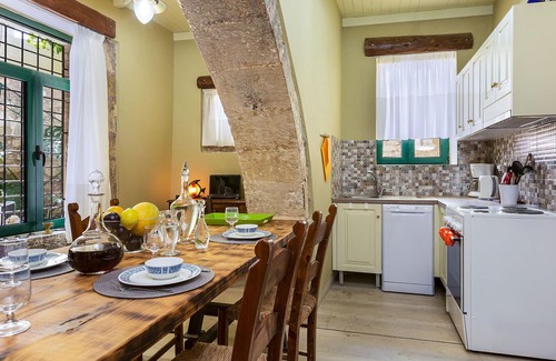 Zouridi Villa | Historical Stone Made House in a Quiet Peaceful Village With Lovely Garden