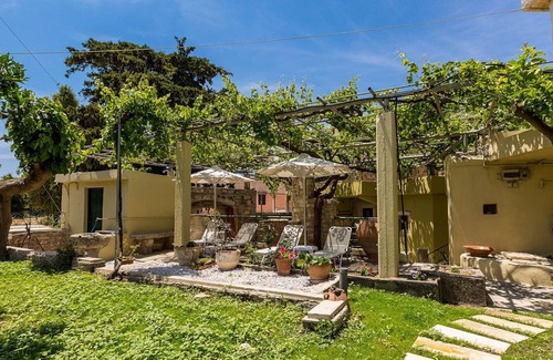 Zouridi Villa | Historical Stone Made House in a Quiet Peaceful Village With Lovely Garden
