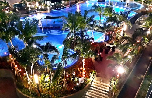 Malacca City Apartment | HMH Atlantis Family Apartment Big Pool with Splash