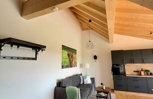Wolpadingen Apartment | Holiday Apartment 'Spatzennest' with Mountain View, Balcony and Wi-Fi