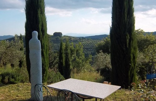 Collesanto Apartment | Holiday apartment La Nostalgia in countryhouse with pool, Lake Trasimeno Umbria