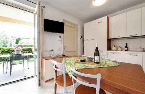 Desenzano del Garda Apartment | Holiday Apartment 'Katy Lake Salvia' with Shared Pool, Private Terrace & Wi-Fi