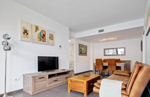 Roques Daurades Apartment | Holiday Apartment 'Marina' with Sea View, Terrace, Shared Pool & Wi-Fi