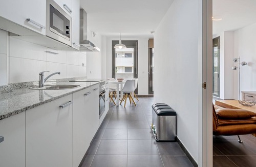 Roques Daurades Apartment | Holiday Apartment 'Marina' with Sea View, Terrace, Shared Pool & Wi-Fi
