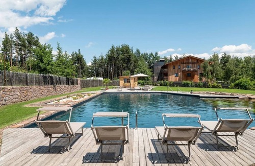 Collalbo Apartment | Holiday Apartment "Schartneralm Zirbel Family" with View of the Dolomites, Terrace & Sauna