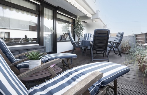 Groemitz Apartment | Holiday apartment 5 including a beach chair in house Grün 17 in Grömitz