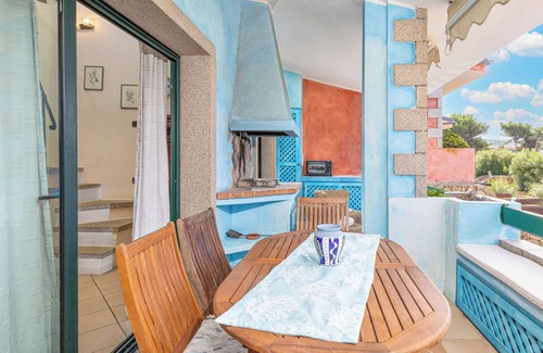 Palau Apartment | Holiday Apartment "Baia del Faro" with Balcony and Grill