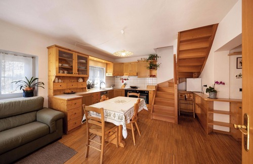 Moena Apartment | Holiday Apartment Ciasa Goti with Mountain View, Wi-Fi & Terrace