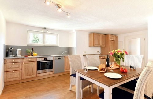Enzisweiler Apartment | Holiday Apartment 'Dinkelbach Landhaus 1 C - Vacation for the Whole Family' with Mountain View and Wi-Fi