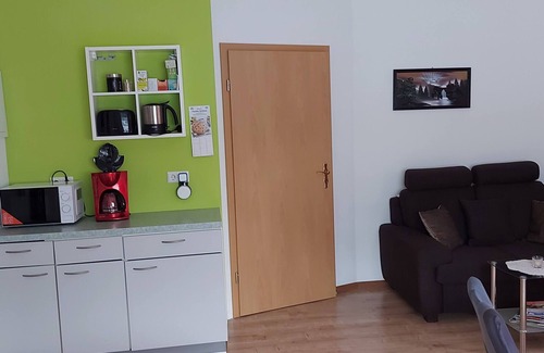 Kolkwitz Apartment | Holiday Apartment 'Near Spreewald' with Shared Pool, Shared Terrace and Wi-Fi
