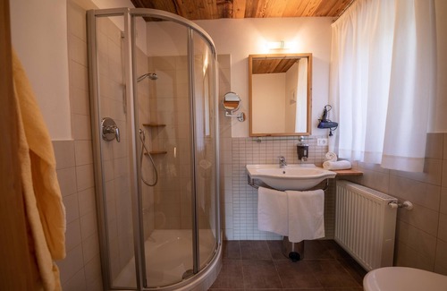 Santa Valburga Apartment | Holiday Apartment 'Pöder Gonnawand' with Mountain View, Balcony, Shared Garden & Wi-Fi