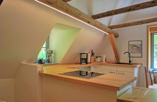 Heringen Apartment | Holiday apartment with sauna & café in old mill