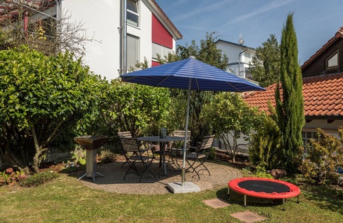 Immenstaad am Bodensee Apartment | Holiday Apartment "Monika Haug" with Lake View, Mountain View, Wi-Fi, Balcony & Garden