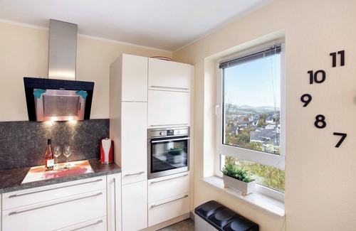 Meschede Apartment | Holiday flat "FeWo am Hennesee" with balcony and far view