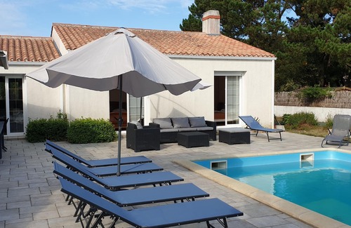 Noirmoutier-en-l'Ile House | Holiday Home near the Beach Sableaux