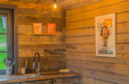 Ferrieres Cottage | Holiday home 'Be Chalet' in the heart of nature in Ferrieres