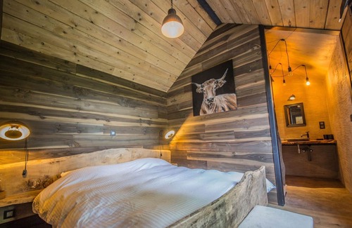 Ferrieres Cottage | Holiday home 'Be Chalet' in the heart of nature in Ferrieres