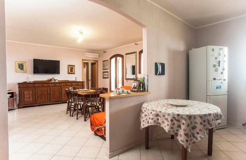 Masainas House | Holiday Home "Elena" with Sea View, Air Conditioning & Terrace
